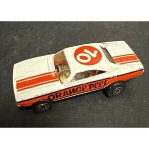 Matchbox Superfast Lesney 1971 Orange Peel #74 Dodge Charger Diecast 1:64 VTG